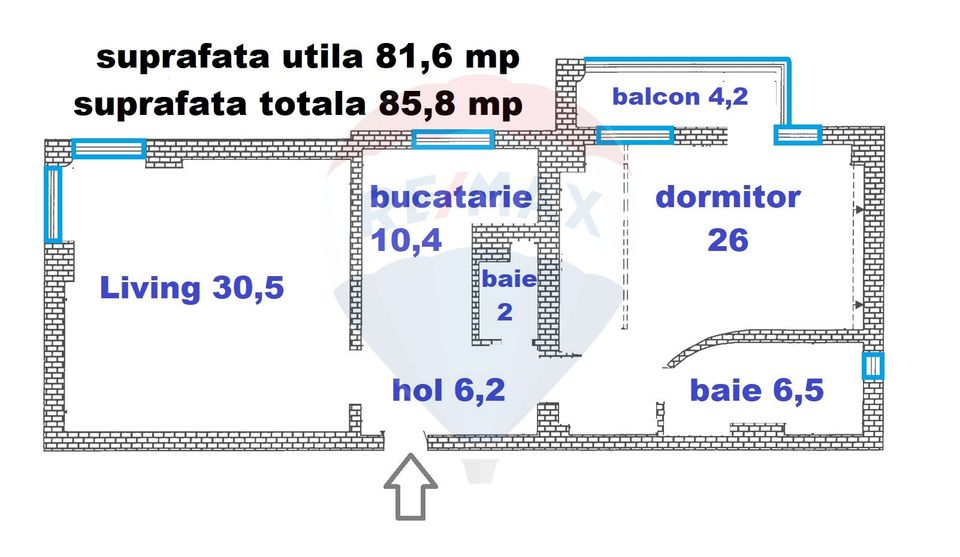 Apartament spațios și modern de vânzare pe Bulevardul Vlahuța, Brașov