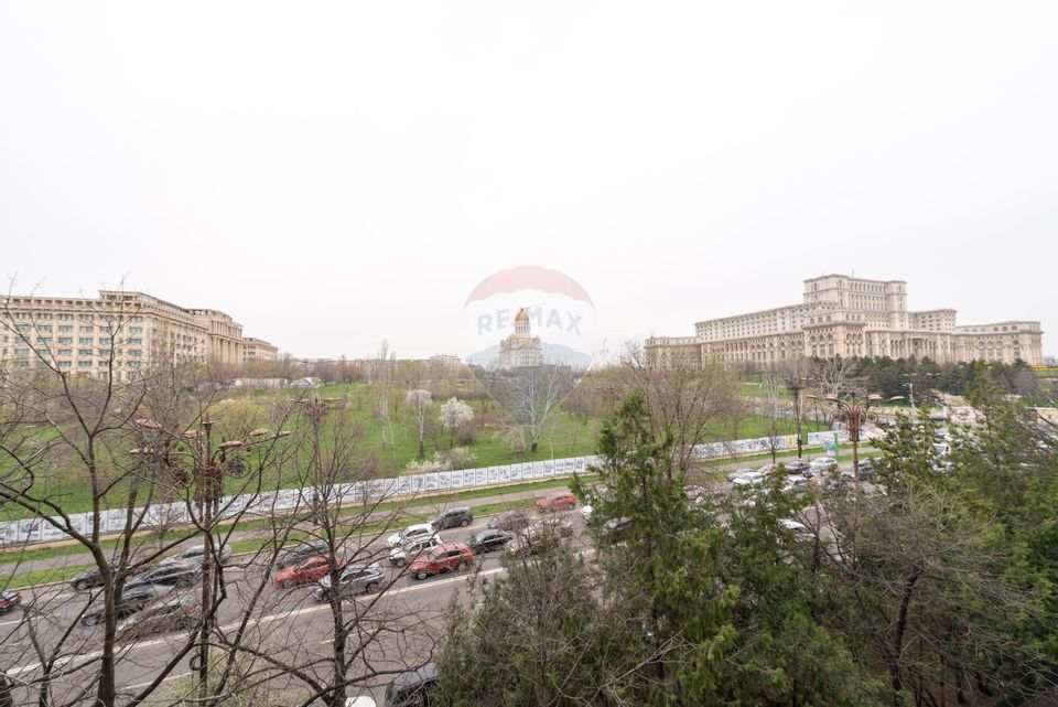 4-room apartment for rent, detached, Palace of Parliament