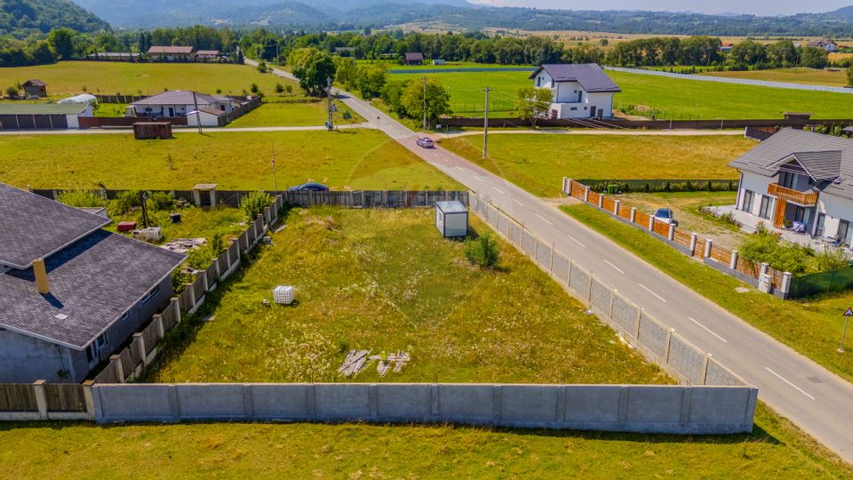 COMISION 0% Teren 1,100mp Rasnov / Strada Glajerie-Raul Mare