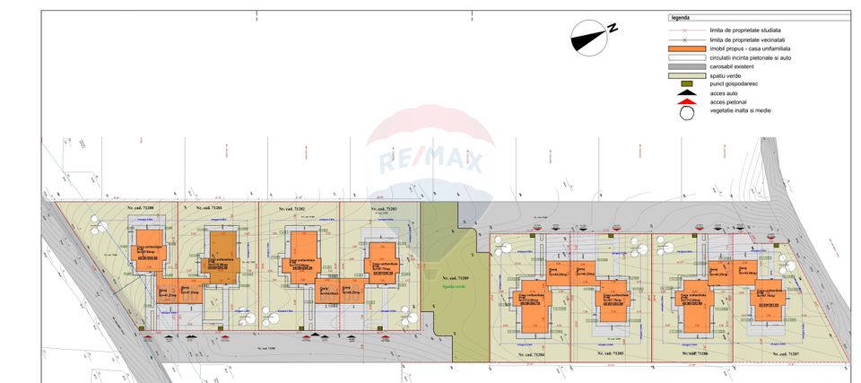 Teren de 8,000mp cu autorizatie 8 case | Jucu de Sus- Str. Aviatorilor