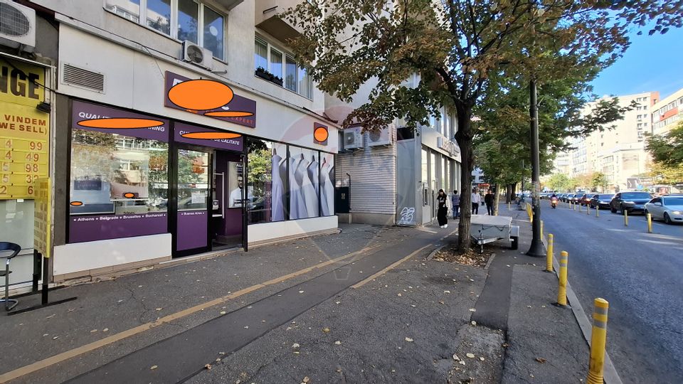 De inchiriat Spatiu Comercial vitrina stradala 7.4m Calea Dorobanti