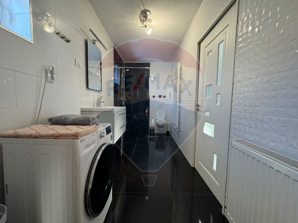 Apartament 2 camere la casă, cu acces la curte și zona de BBQ