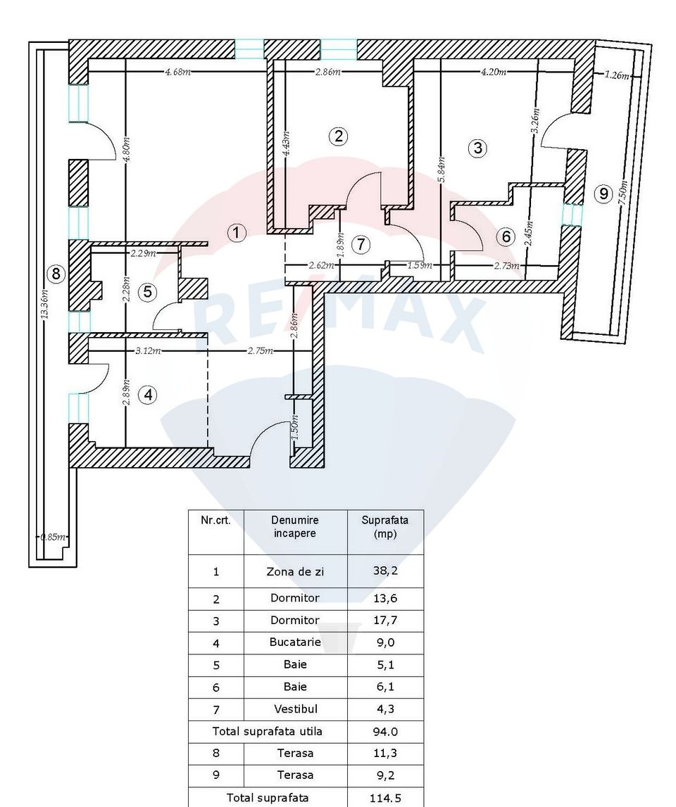 Unique 3 room oversized apartment, Damaroaia - Petrom City