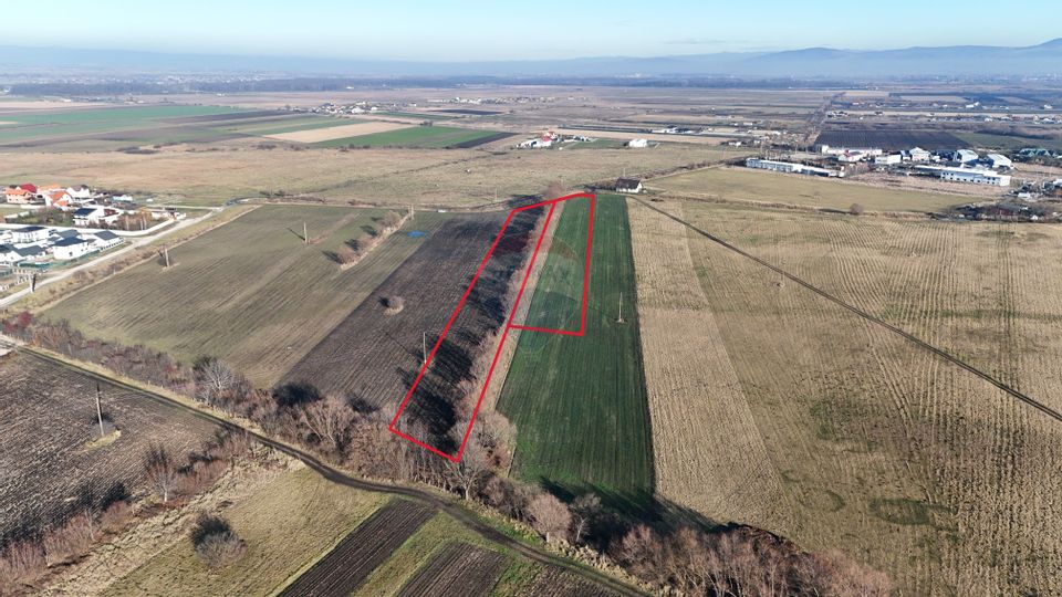 Teren extravilan cu potențial ridicat | Hărman, zonă de case