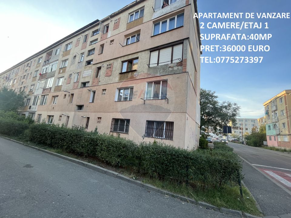 Apartament 2 camere Etaj 1 Zona Hotvon