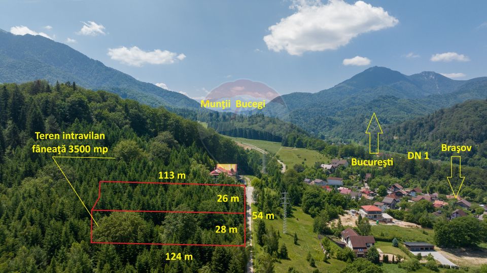 Land 3,500sqm Sacele / Strada colonel Kiss Sandor