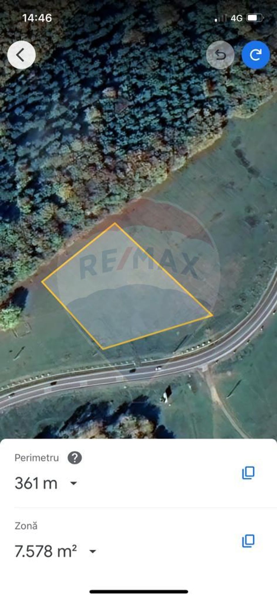 Teren Ilisesti  7000mp extravilan/ DN 17, Suceava