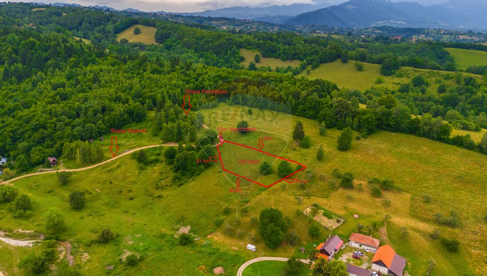 Land 2,410sqm Rasnov / Strada Valea Panicelului FN