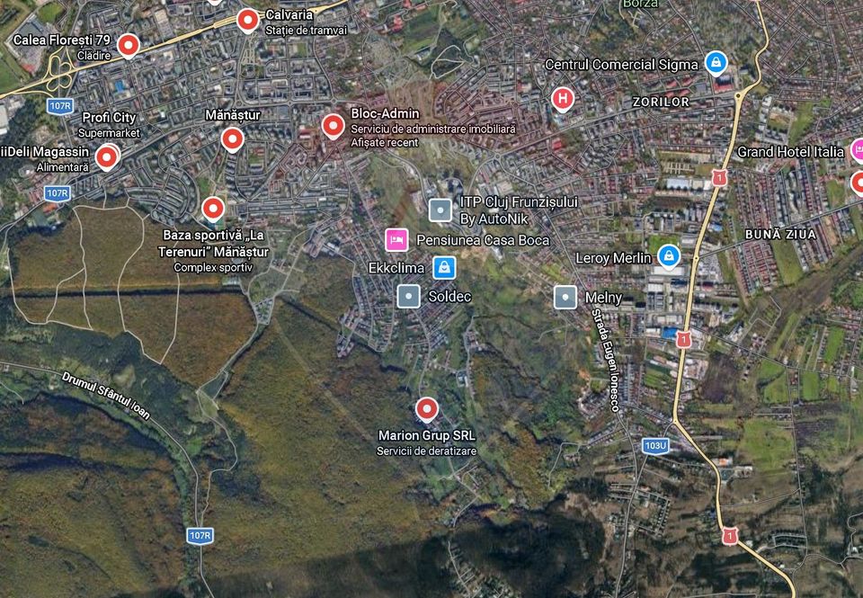 Apartament 4 camere de vanzare, zona Manastur