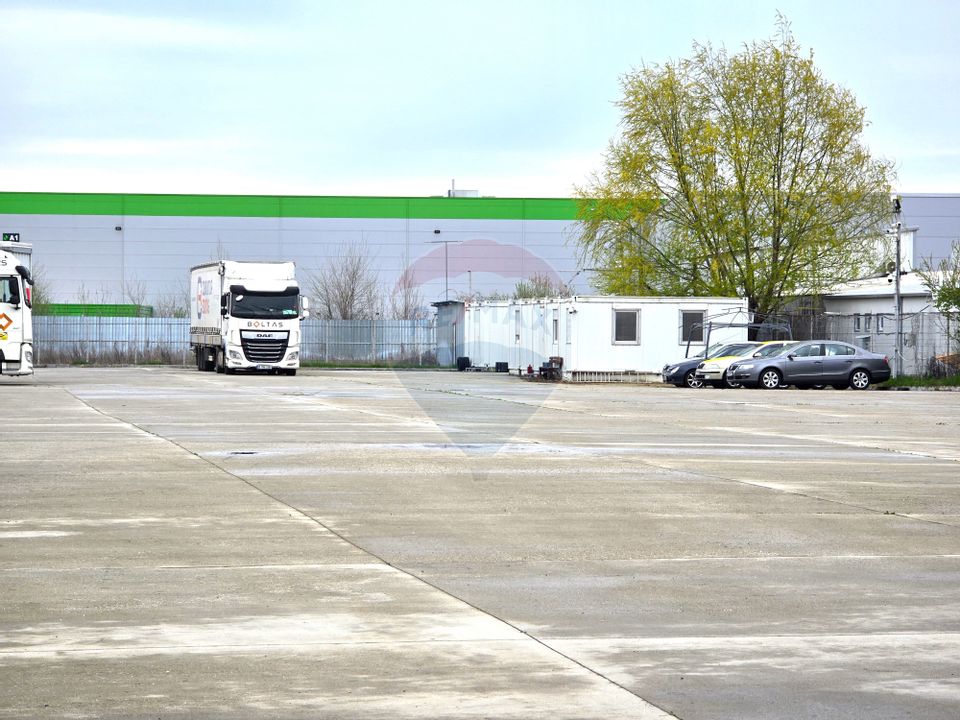 Teren industrial / Platforma betonata Rudeni, deschidere 45 m