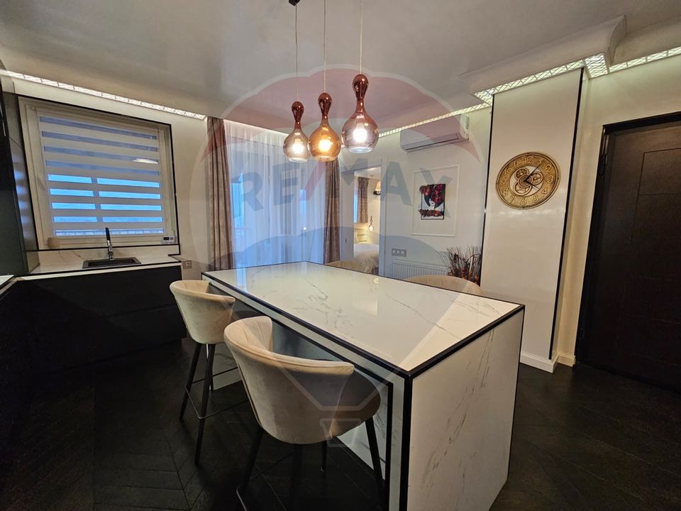 La alt nivel! Inchiriez LUX cu 3 camere, Terasa cu Gratar, Central