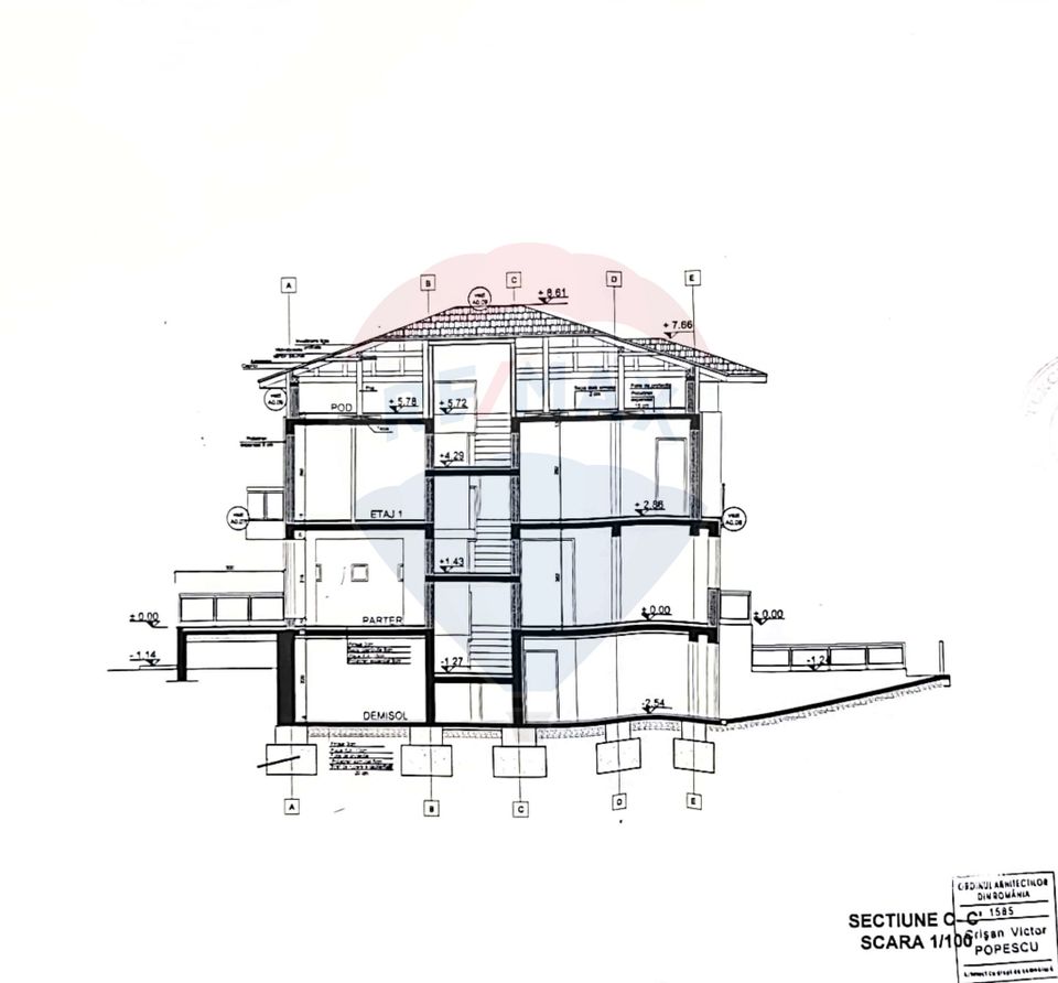 Vilă spatioasa  tip S7A Cartier Henri Coanda | Aviatiei | Pipera