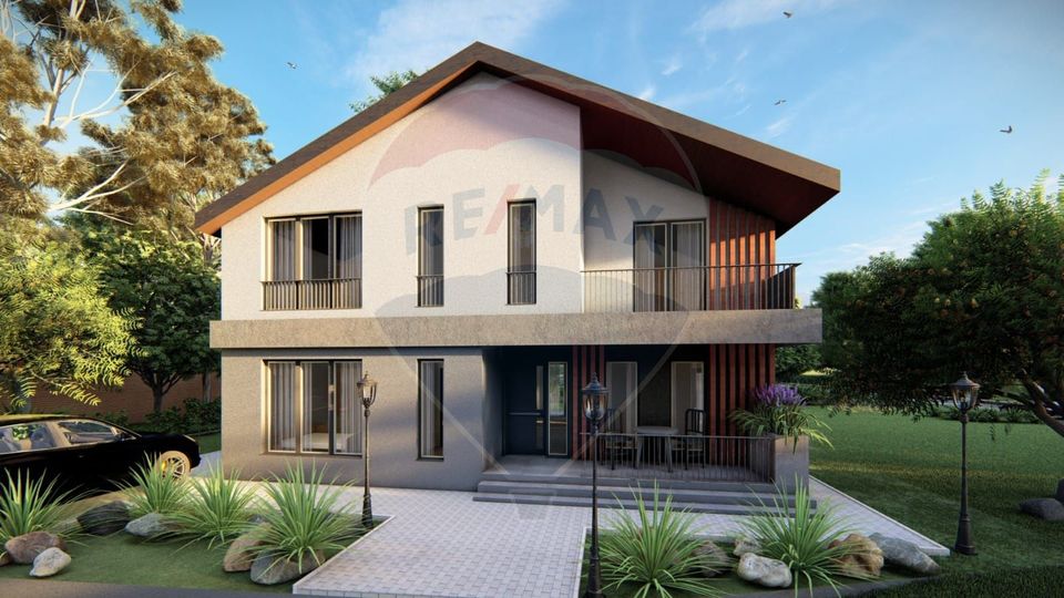 Teren 500 mp cu proiect și fundație – Ștefăneștii de Jos, Ilfov