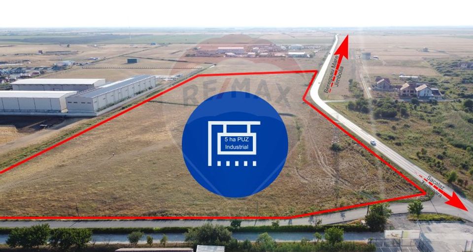 Land 50,000sqm Sacalaz / Strada Principala