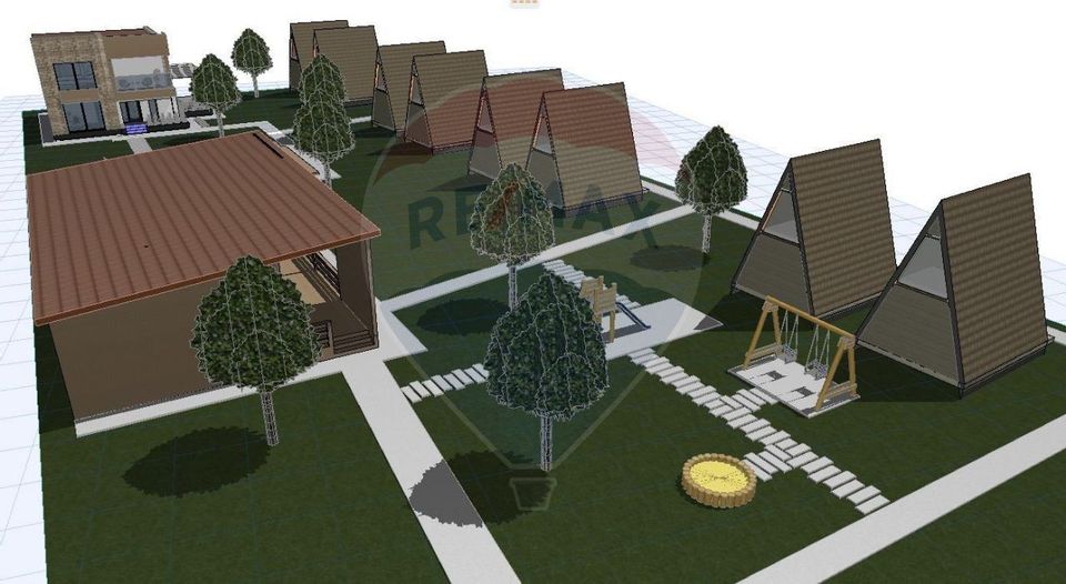 Proiect unic cu căsuțe tip A – oportunitate turistică excelentă!