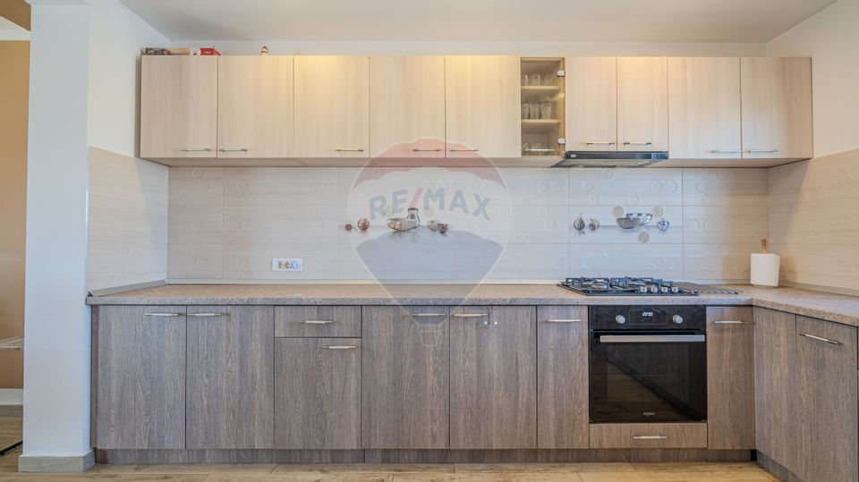 Comision 0 | Casă de închiriat Pet friendly 120 mp utili, teren 350 mp