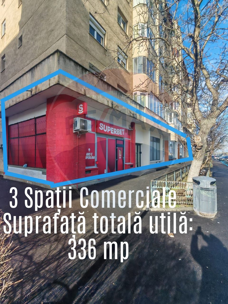 Spațiu comercial de 336mp de vânzare în zona Noua
