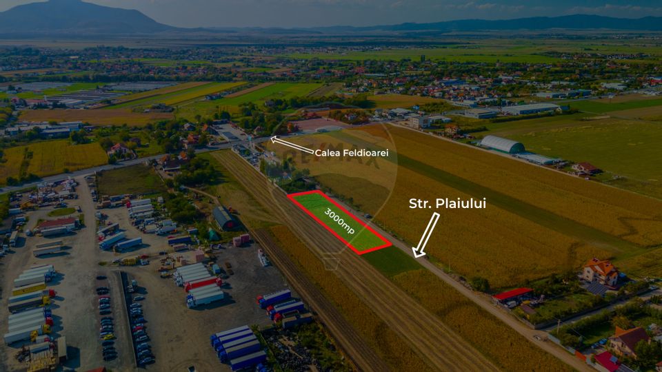 Land 3,000sqm Stupinii Prejmerului / Strada Plaiului