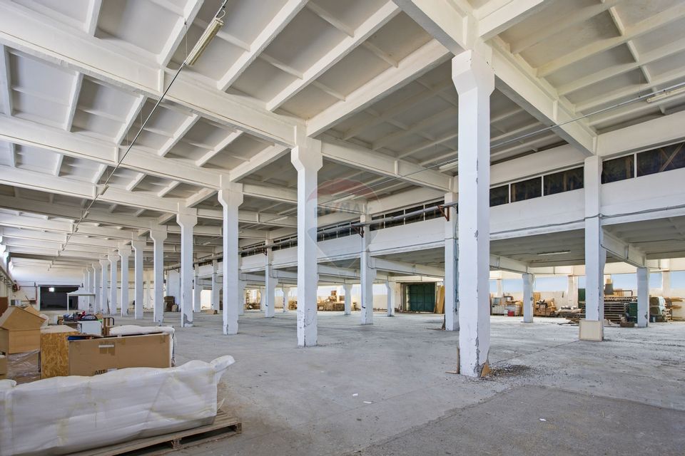 Spațiu industrial 4.4Ha Teren și 15.000mpc - Zona Industrială - Hârlău