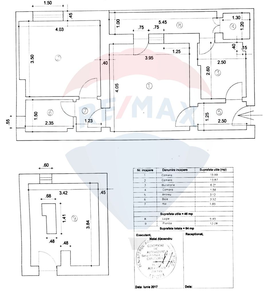Apartament 2 camere, Astra, b-dul Ştefan cel Mare şi Sfânt