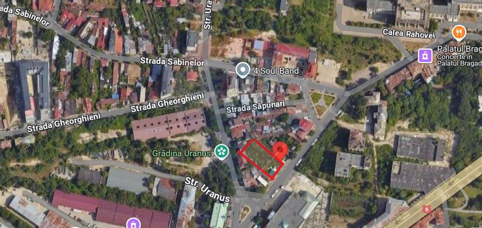 VANZARE Teren intravilan 1,388mp strada Uranus, Calea Rahovei