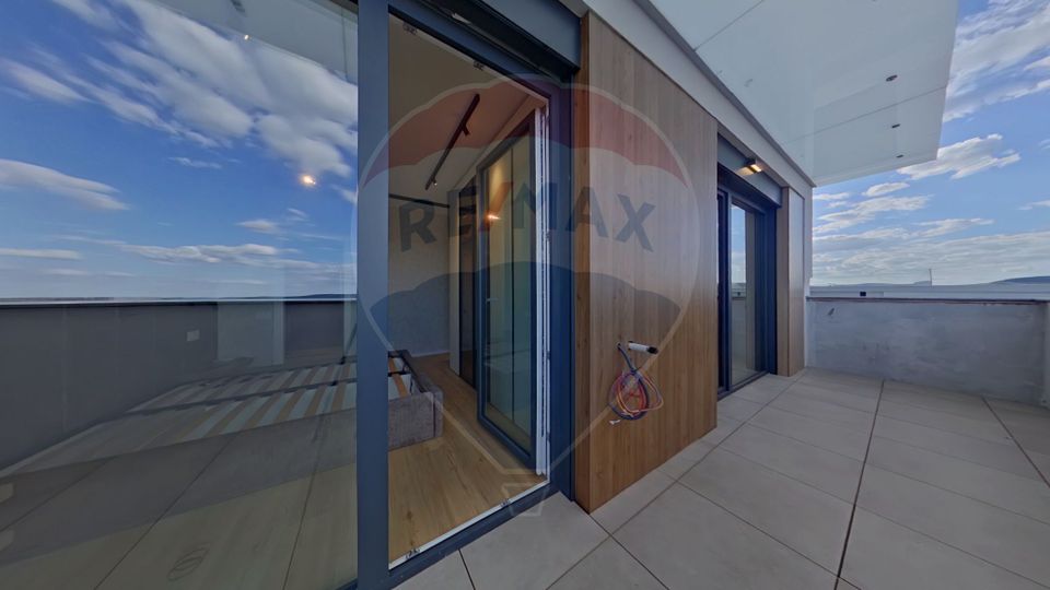 Penthouse confort lux pe 2 nivele, 2 terase panoramice, C. Brancusi