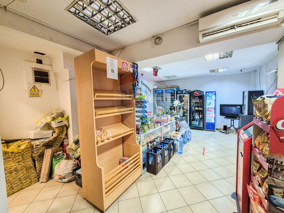 Commercial space 44 sqm, ground floor block 2008, Morarilor - Fundeni