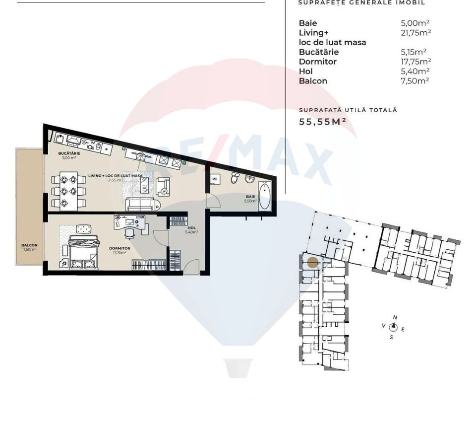 Apartament 2 camere I imobil nou I Cluj-Napoca