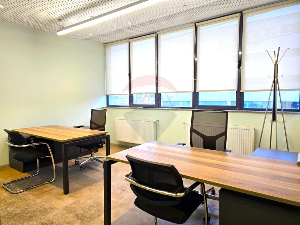New Bucharest office space, equipped and equipped