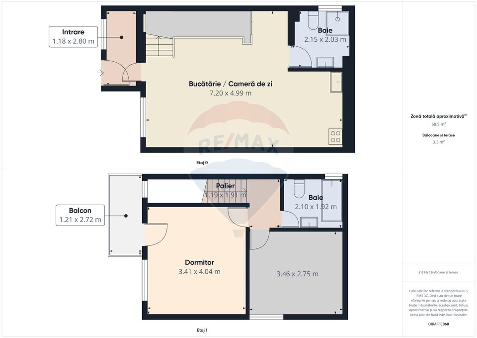 3 room House / Villa for sale, Andronache area