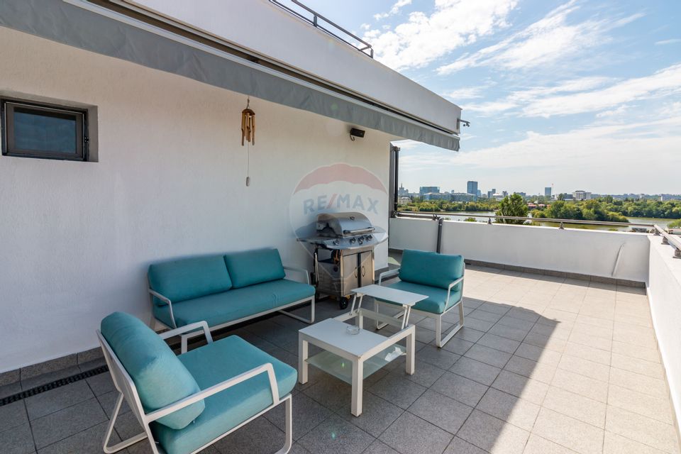 Penthouse vedere panoramica in Green Lake Residence