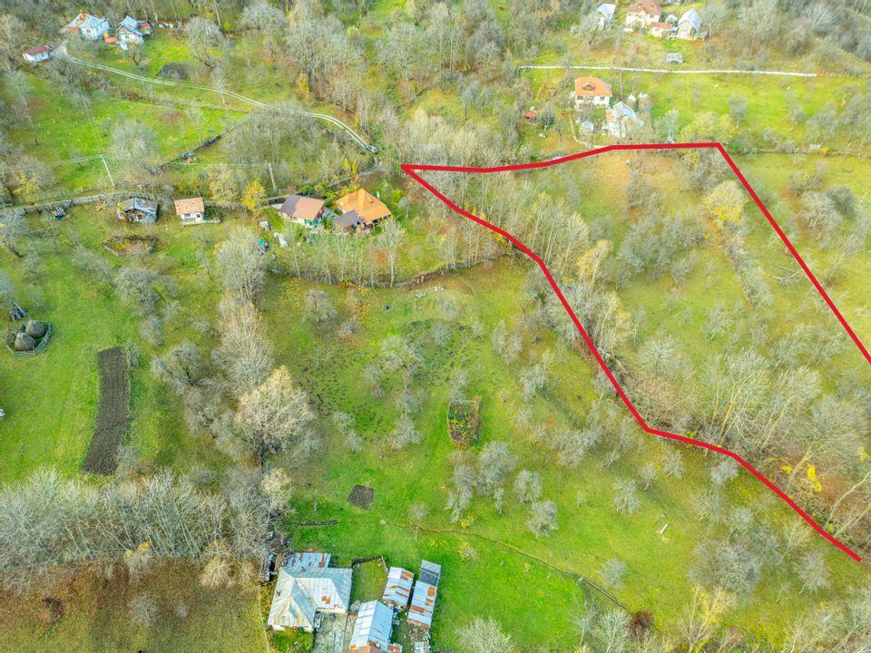 Teren intravilan 4384 mp – Comuna Talea,  județul Prahova