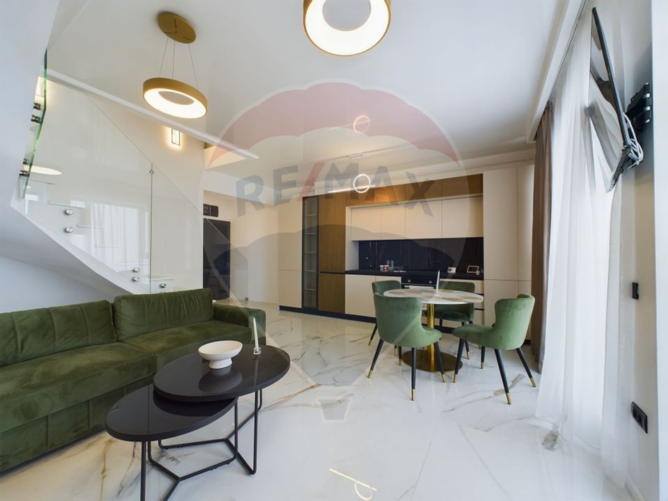 Duplex cu 3 camere Mamaia Nord | Vedere panoramica la mare si lac