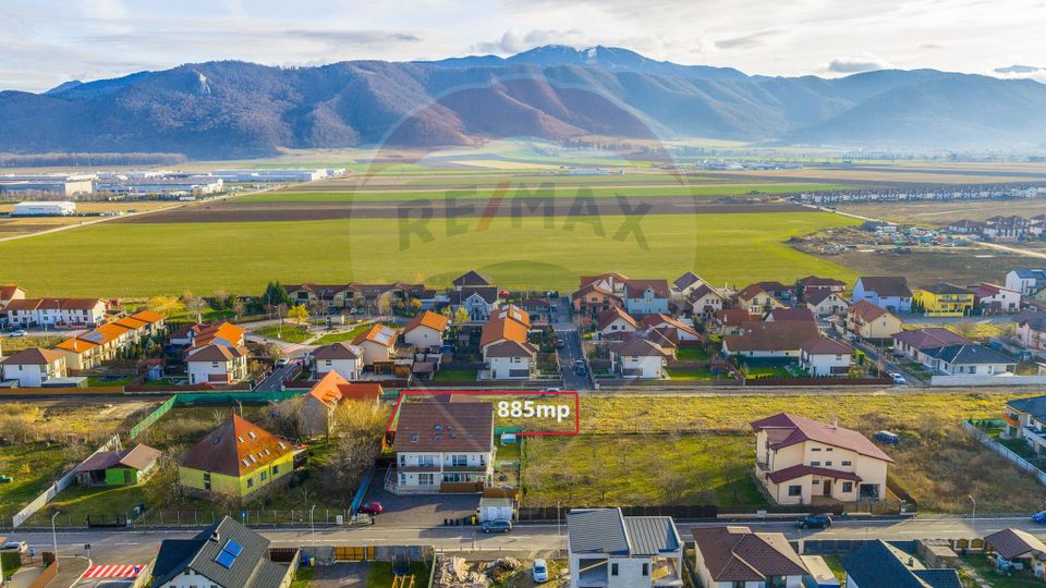 COMISION 0%| Ghimbav| 885 mp| View Postavaru