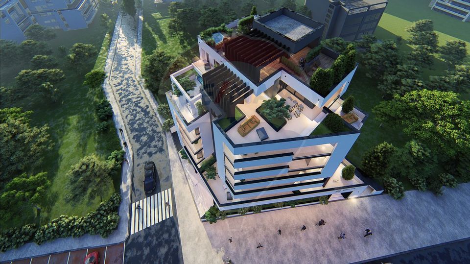 Penthouse de lux cu rooftop și lift privat I Elegant House Brașov