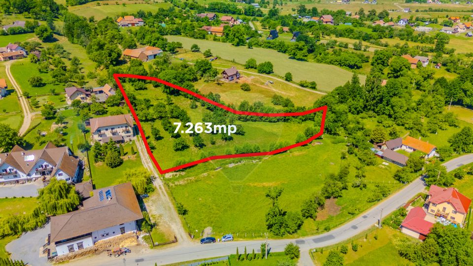 COMISION 0% Teren 7,263mp Sohodol/Valea Sohodolului