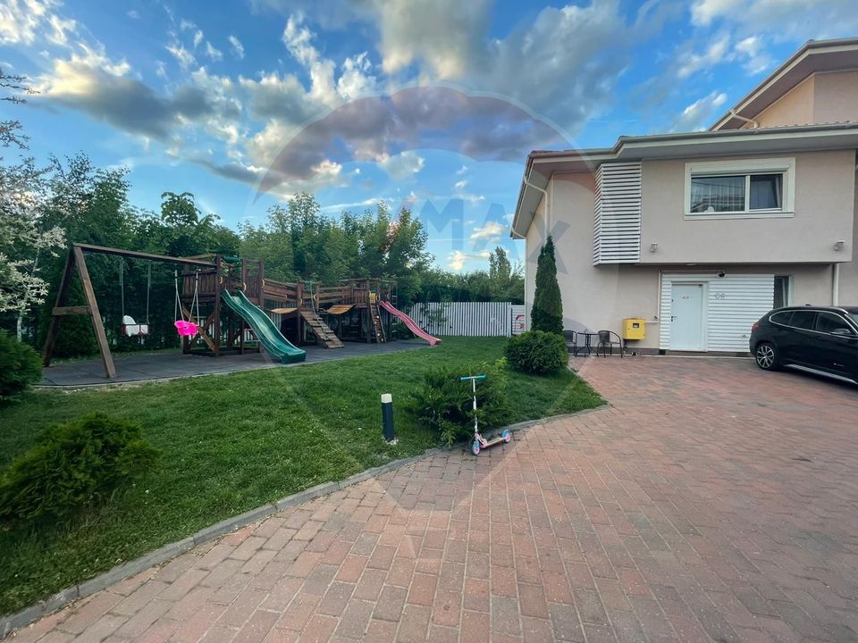 Vila in complex rezidential, multiple locuri joaca & piscina