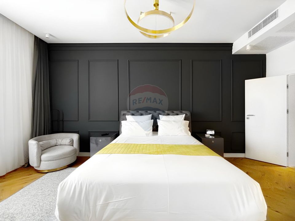 Vedere directă spre Piața Unirii, finisaje lux, apart. chirie, 97.6 mp