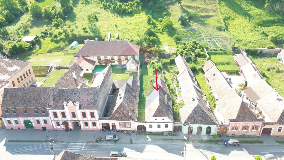 Casă săsească tradițională în inima Biertanului – potential remarcabil