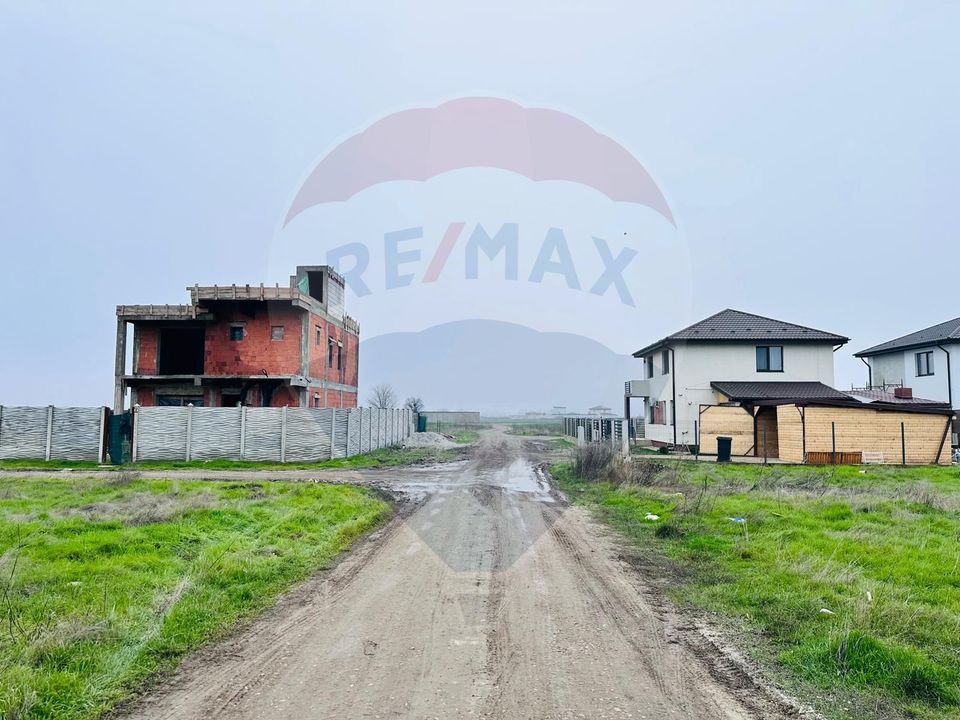 Teren Intravilan 519mp, P+1E+M, zona in dezvoltare - Vidra, Ilfov