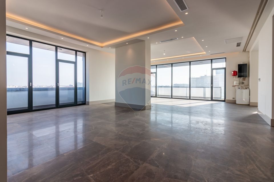 Penthouse spectaculos de vanzare Barbu Vacarescu