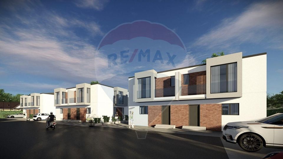 DE VANZARE casă nouă Tunari – 4 camere  Ansamblu privat !!!