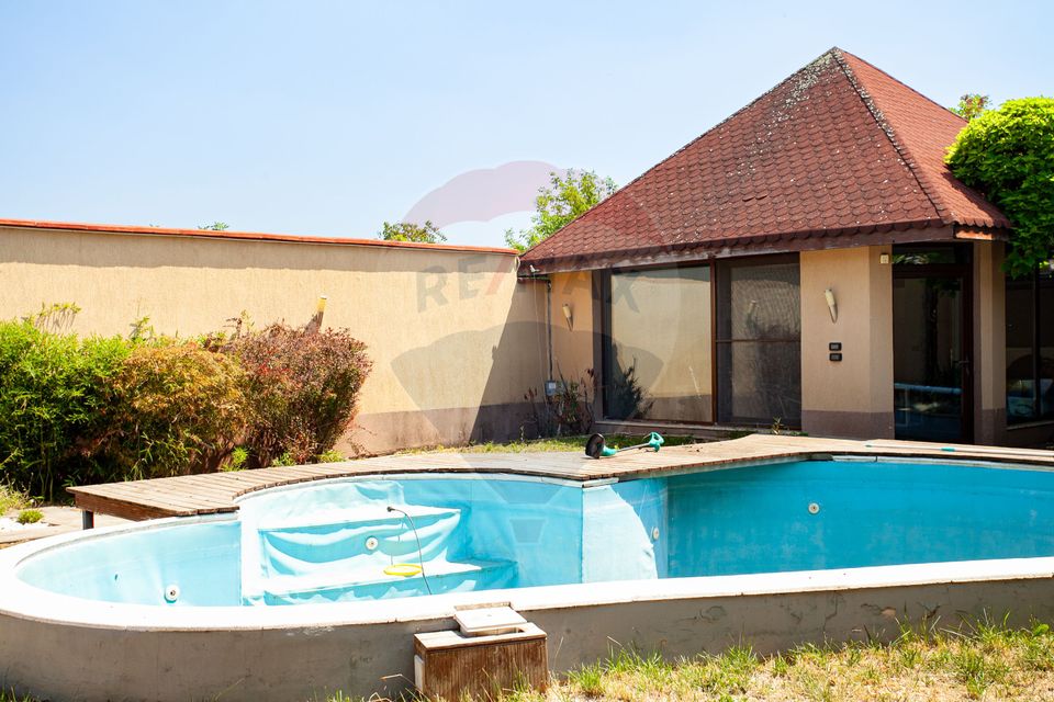 Casă modernă și spațioasă cu piscină,saună și sală de fitness – Pecica