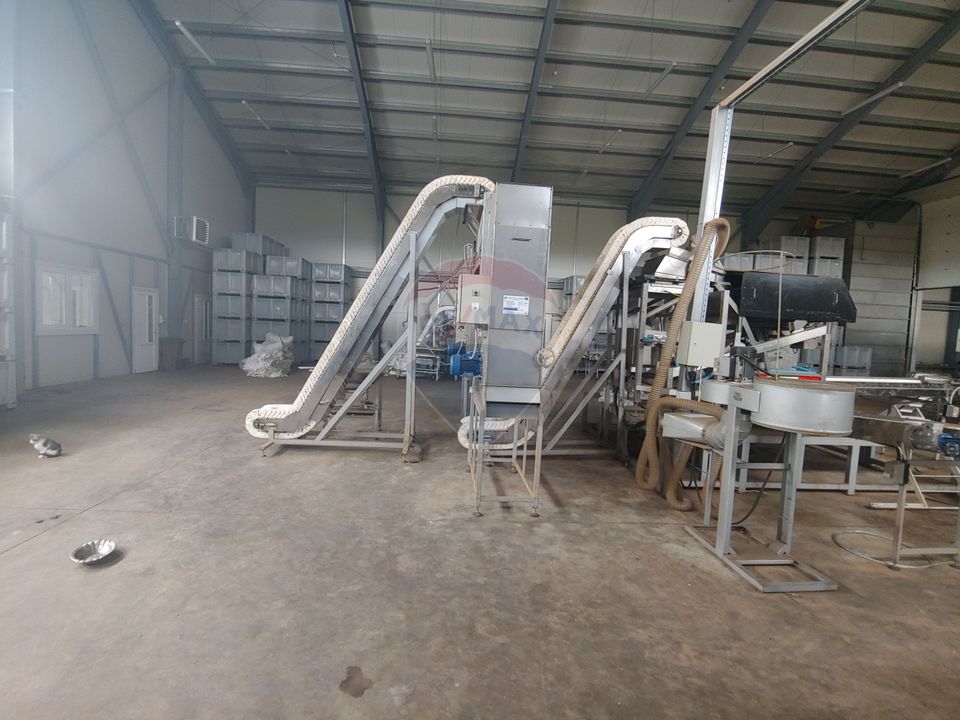 Spațiu industrial-depozit de 1120mp de închiriat în Dumbrăveni, SV