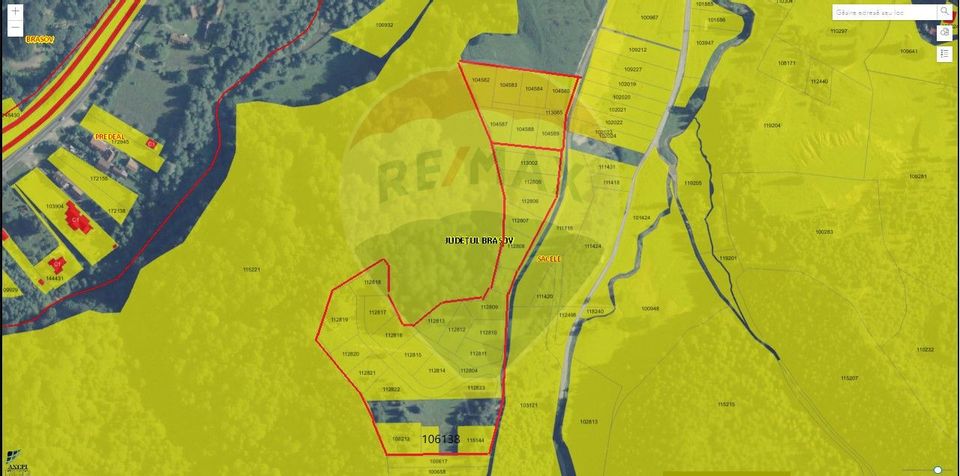 Land 1,036sqm Timisu de Jos / Calea Dambul morii