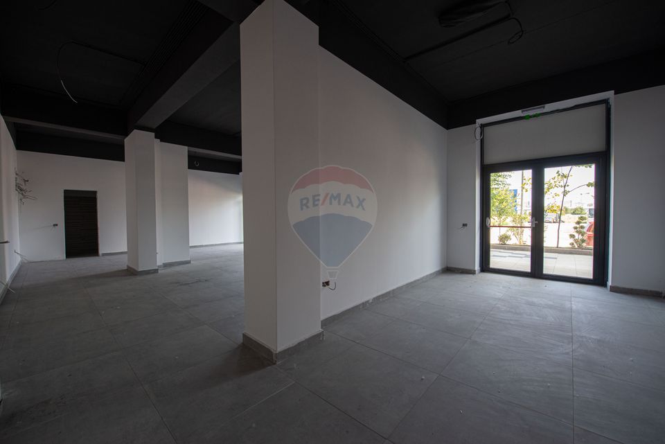 Spatiu comercial de inchiriat 86mp cu vitrina Militari