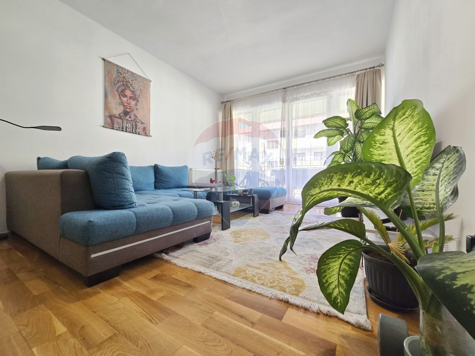 De vanzare apartament 2 camere, loc de parcare, Florești, Comision 0%