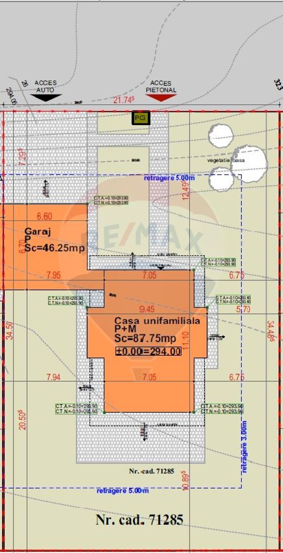 Teren de 8,000mp cu autorizatie 8 case | Jucu de Sus- Str. Aviatorilor