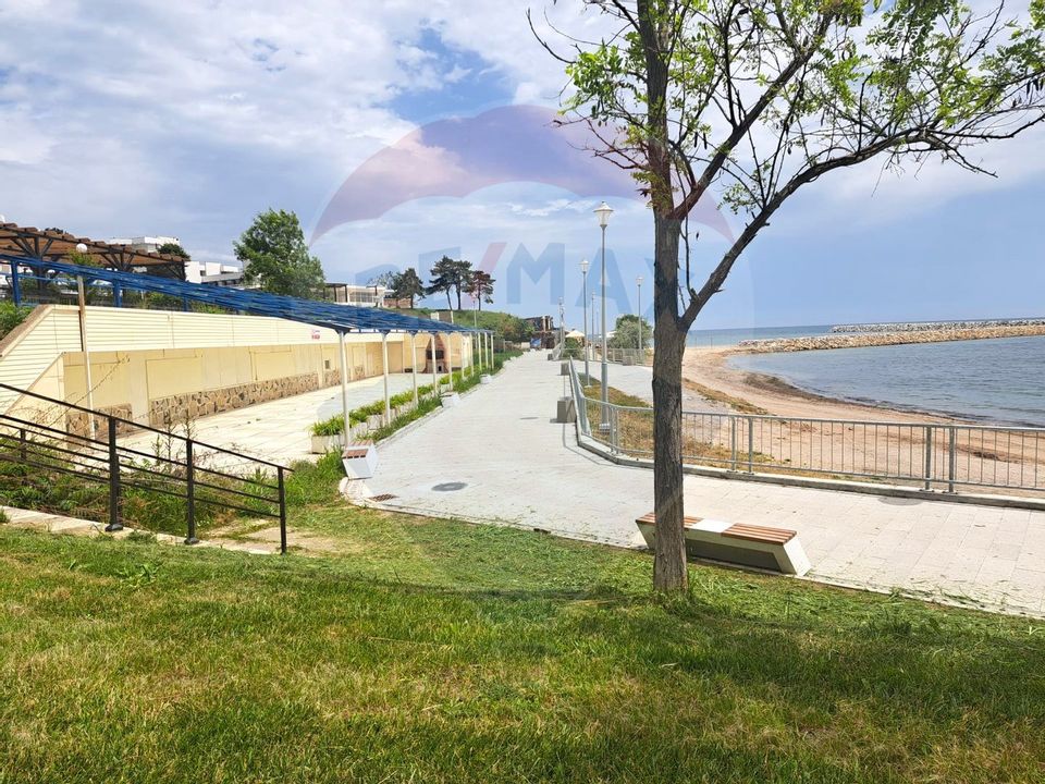 Teren Cap Aurora/ Mangalia- situat pe plaja, deschidere la mare