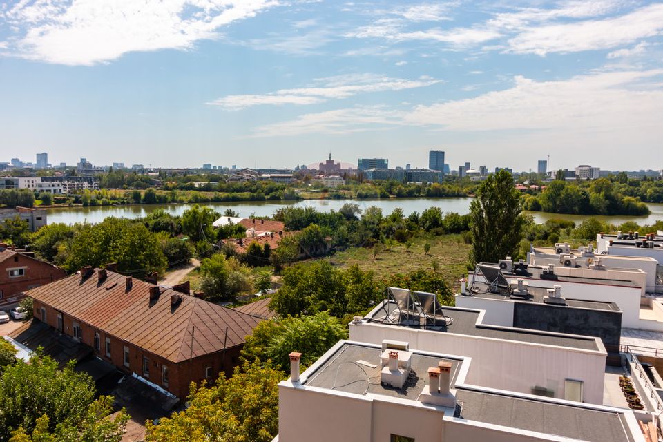 Penthouse vedere panoramica in Green Lake Residence